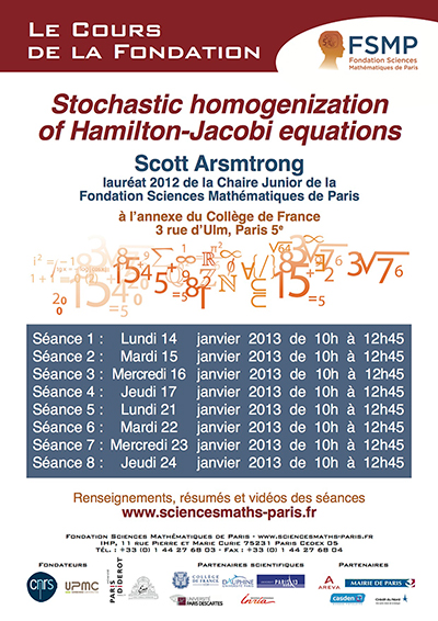 Affiche Cour Armstrong